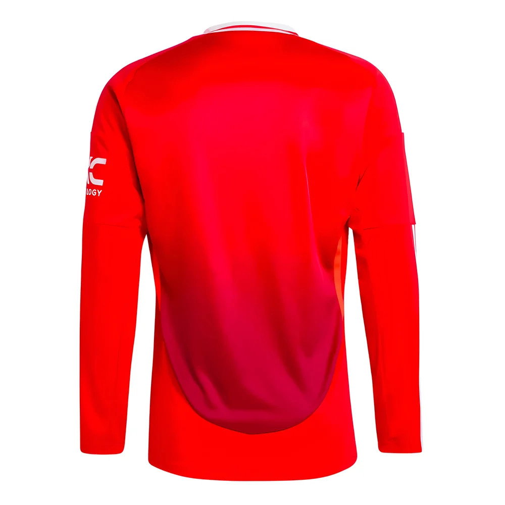 2024-2025 Man Utd Long Sleeve Home Shirt (Lindelof 2)_4