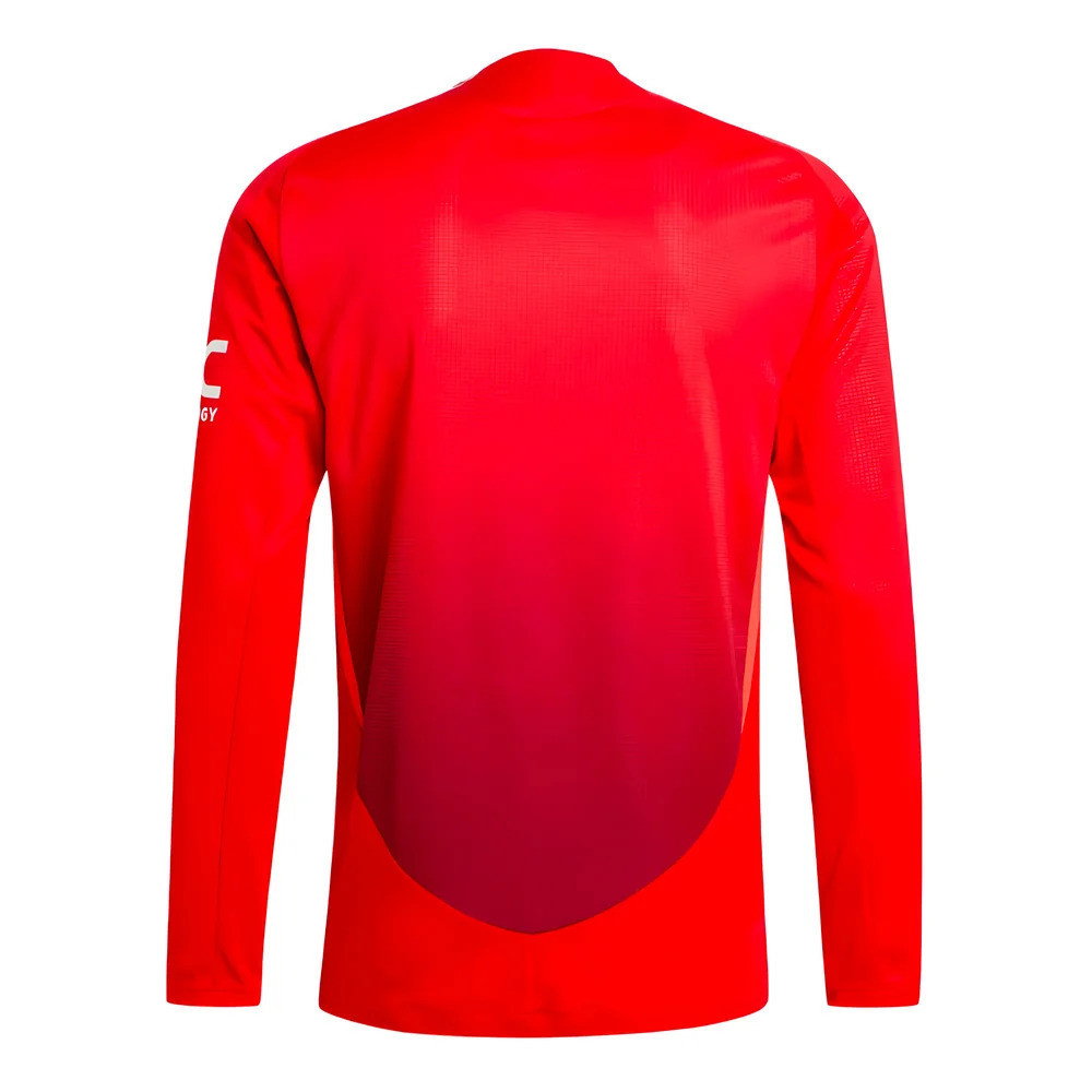 2024-2025 Man Utd Authentic Long Sleeve Home Shirt (Eriksen 14)_5