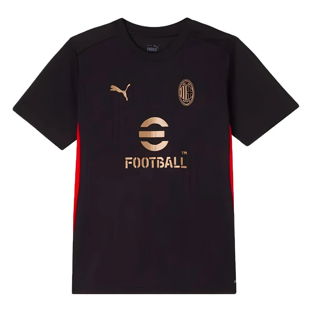 2024-2025 AC Milan Training Shirt (Black) - Kids (Gattuso 8)_3