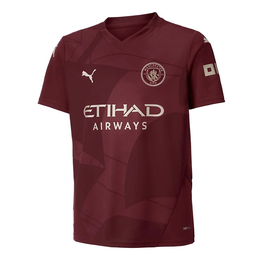 2024-2025 Man City Third Shirt (Kids) (Khusanov 45)_3