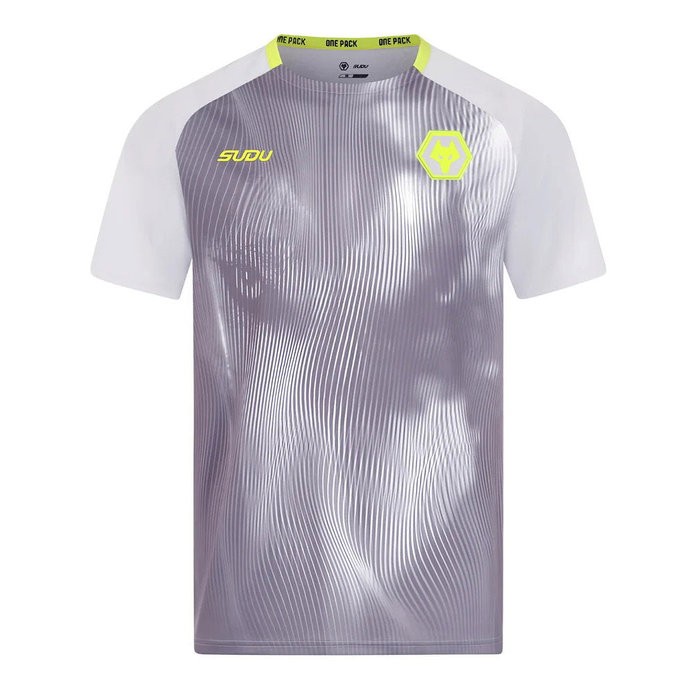 2024-2025 Wolves Players Training Shirt (Grey) (Pedro Lima 37)_3