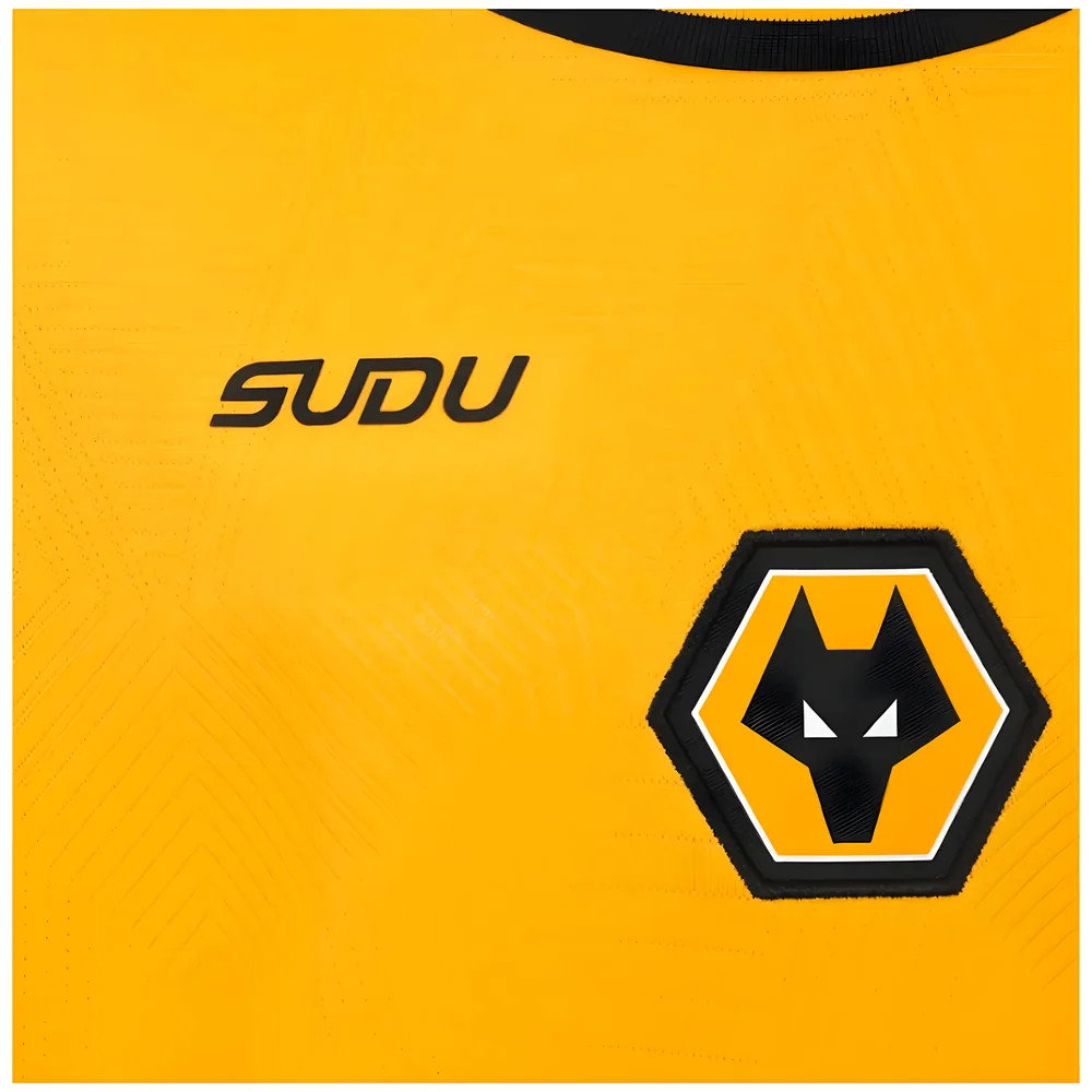 2024-2025 Wolves Long Sleeve Home Shirt (Kids) (Pedro Lima 37)_5