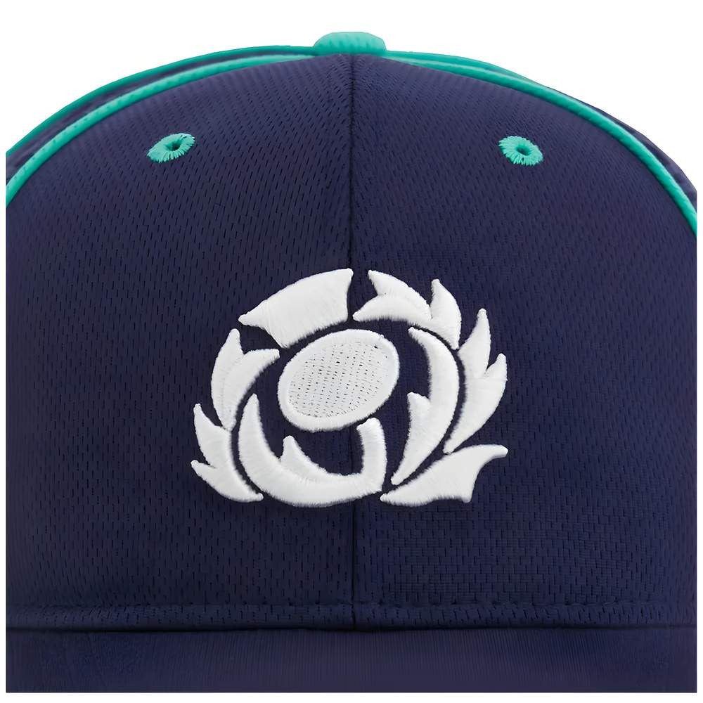 2024-2025 Scotland Rugby Baseball Cap Curved Visor (Navy)_2