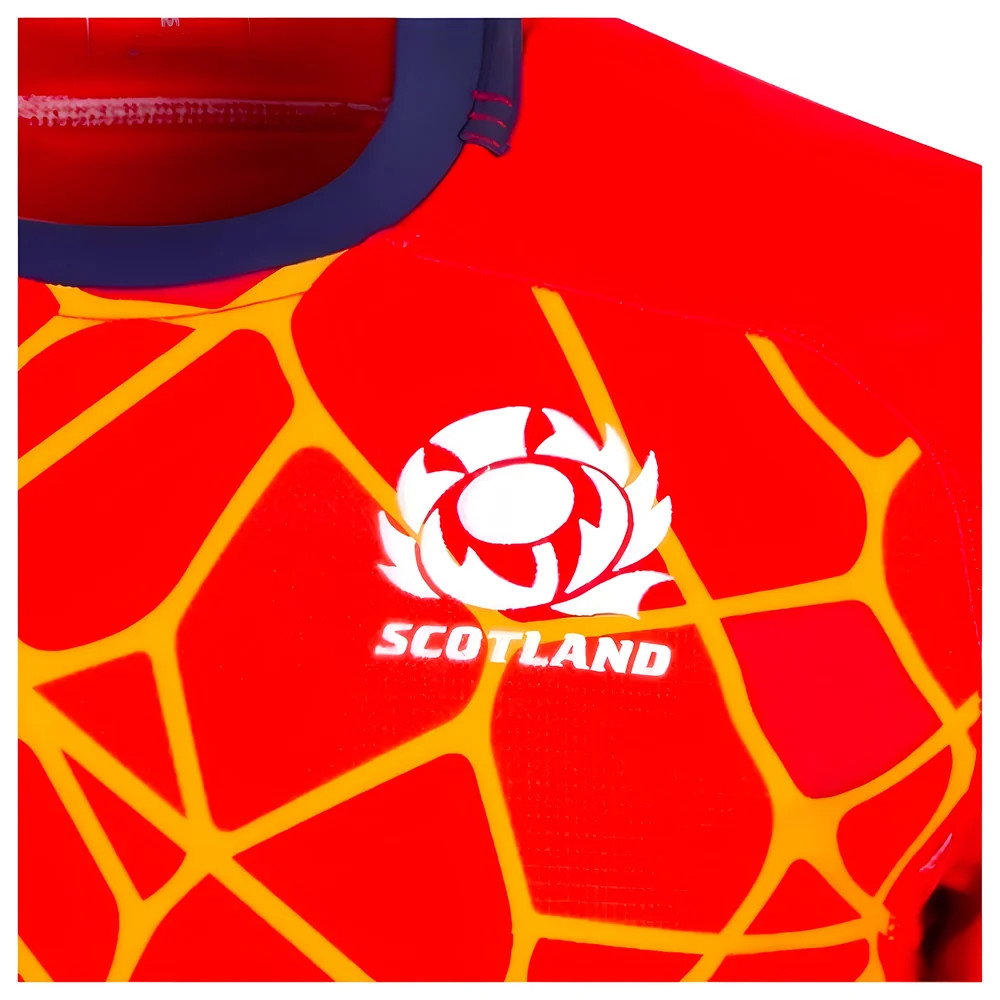 2024-2025 Scotland Rugby Training Jersey (Red) (Gray 5)_5