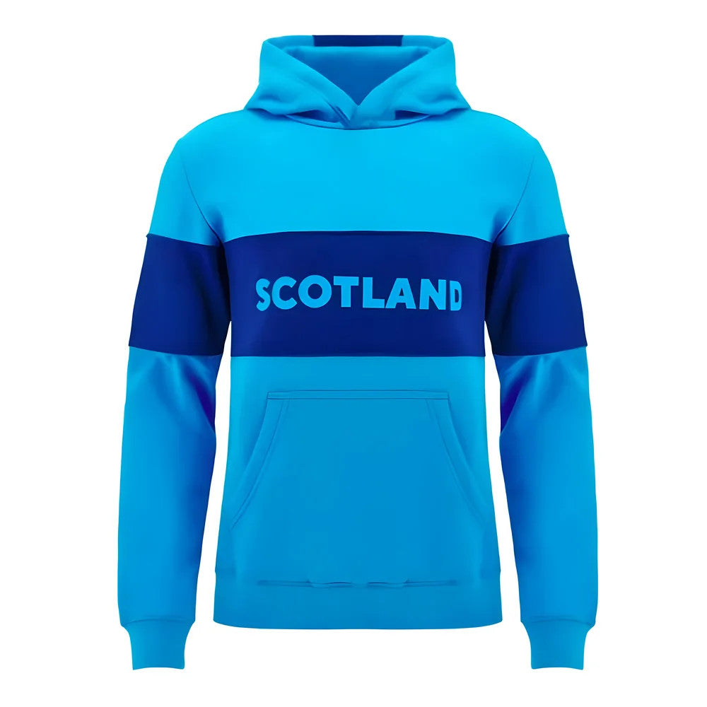 2024-2025 Scotland Rugby Leisure Hoody Sweatshirt (Sky Blue) - Kids_0