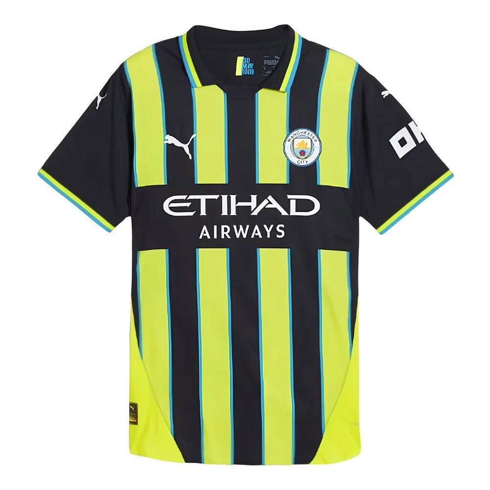2024-2025 Man City Away Authentic Shirt (J.Alvarez 19)_3