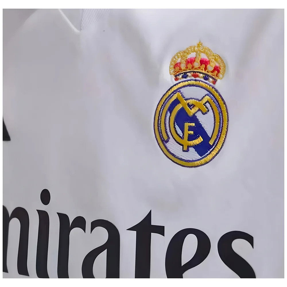 2024-2025 Real Madrid Long Sleeve Home Shirt (Kids) (Mbappe 9)_5