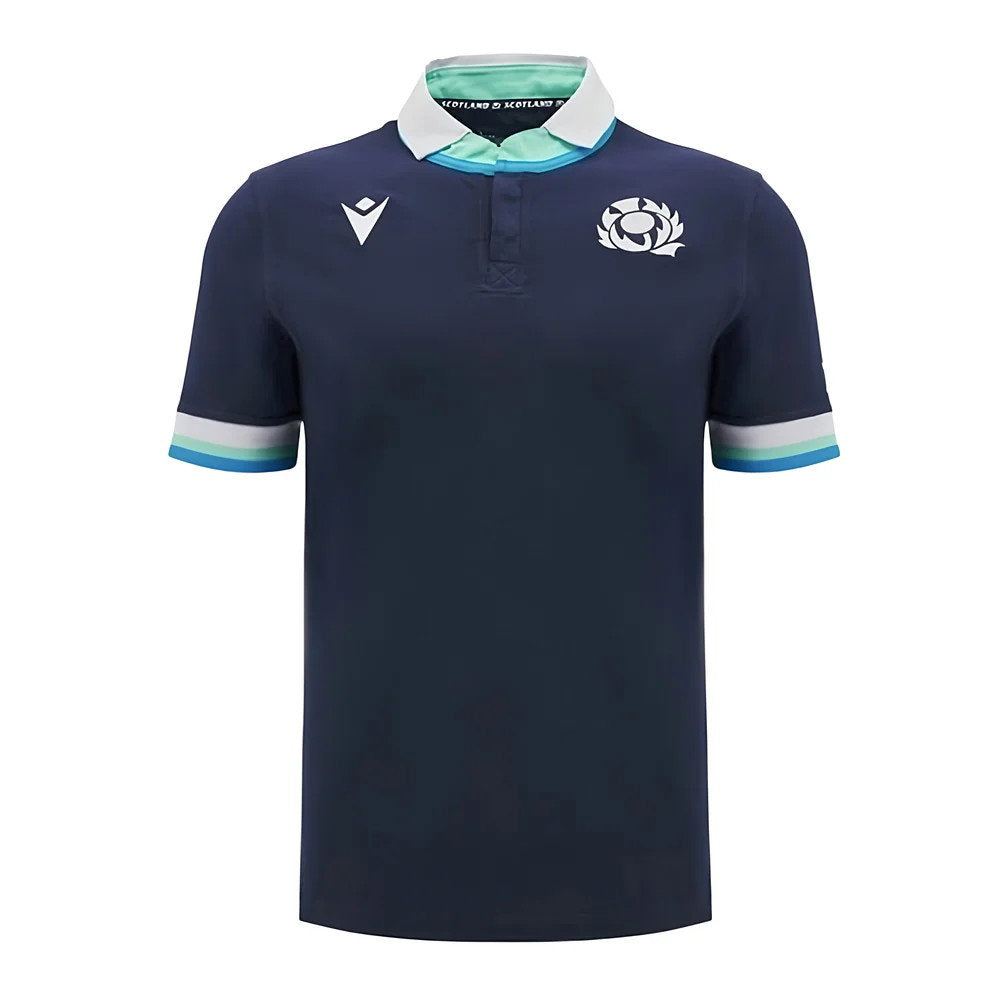 2024-2025 Scotland Rugby Home SS Cotton Shirt (Van Der Merwe 14)_3