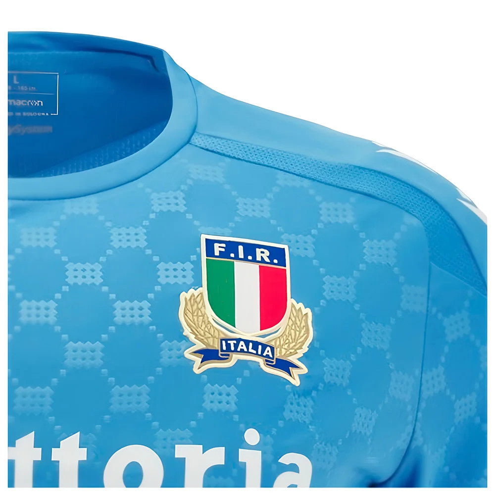 2024-2025 Italy Rugby Training Shirt (Blue)_1