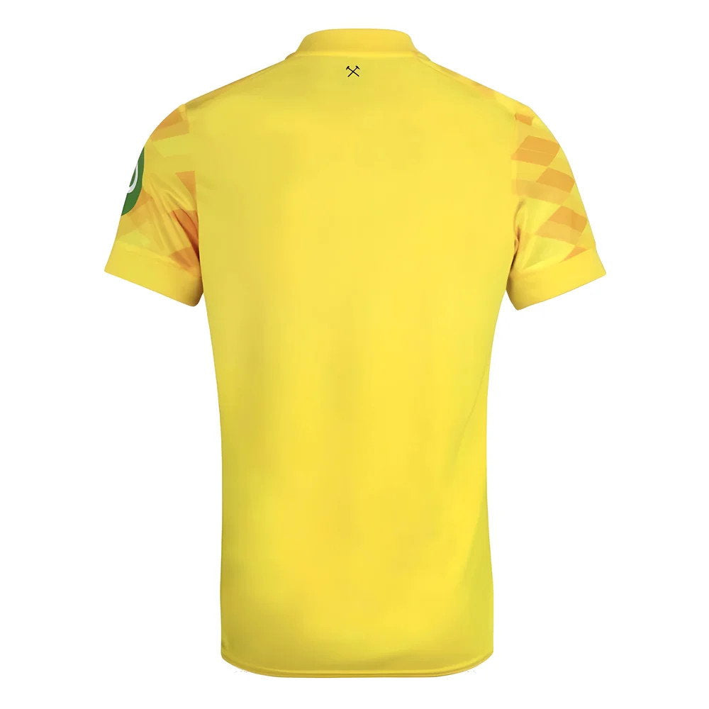 2024-2025 West Ham Goalkeeper Shirt (Yellow) - Kids (Foderingham 21)_1