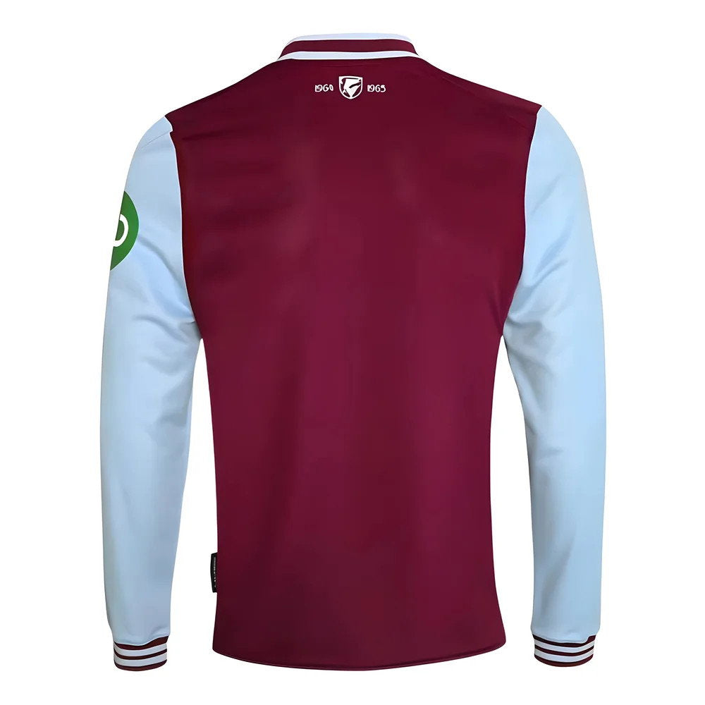 2024-2025 West Ham Long Sleeve Home Shirt (Kids) (Rice 41)_4