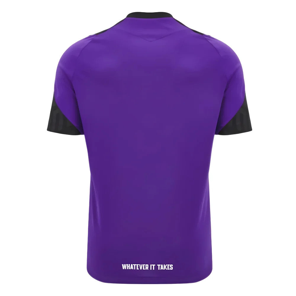 2024-2025 Glasgow Warriors Rugby Training Shirt (Purple)_1