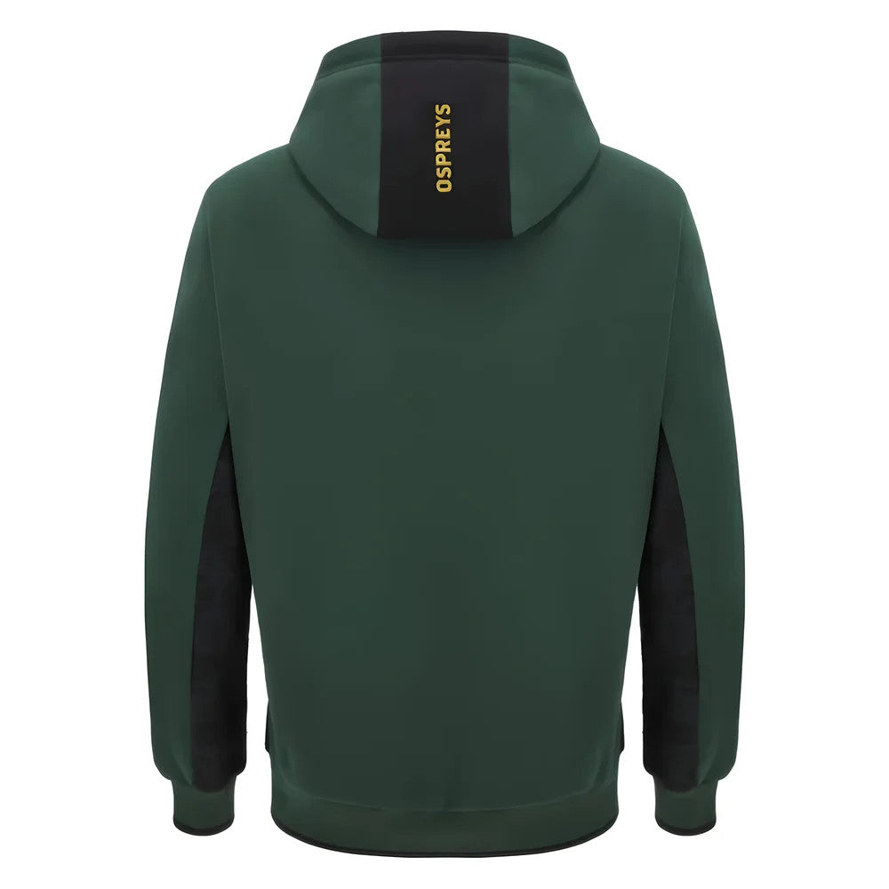 2024-2025 Ospreys Rugby Travel Cotton Hoody (Green)_1