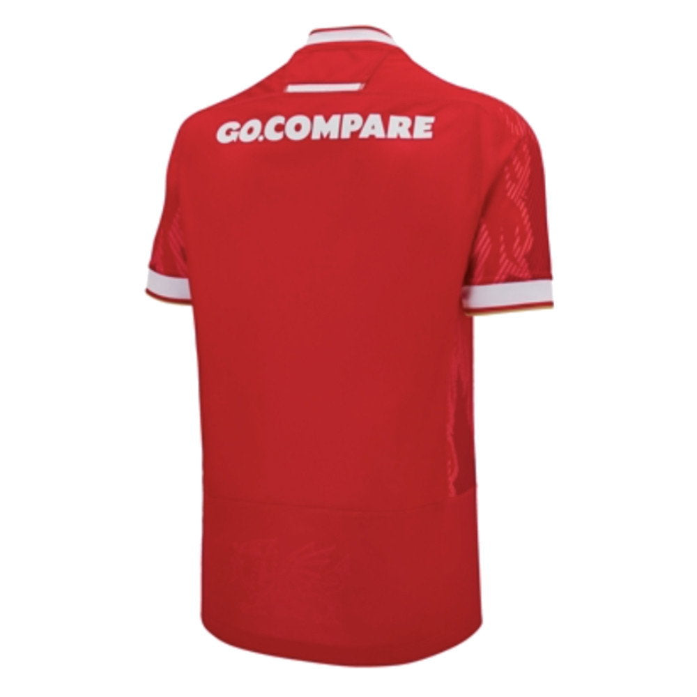 2024-2025 Wales Home Poly Replica Rugby Shirt (Halfpenny 15)_5