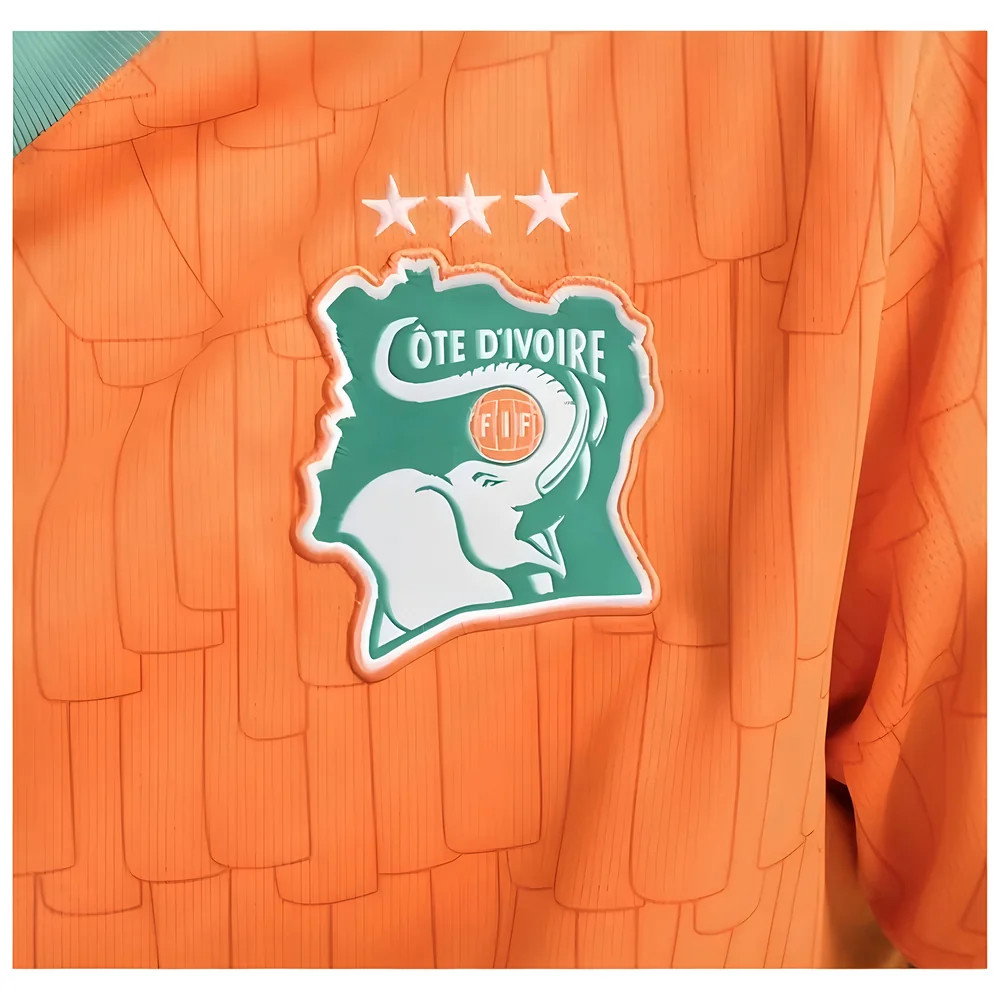 2024-2025 Ivory Coast Home Shirt (Kids) (Ndicka 21)_5