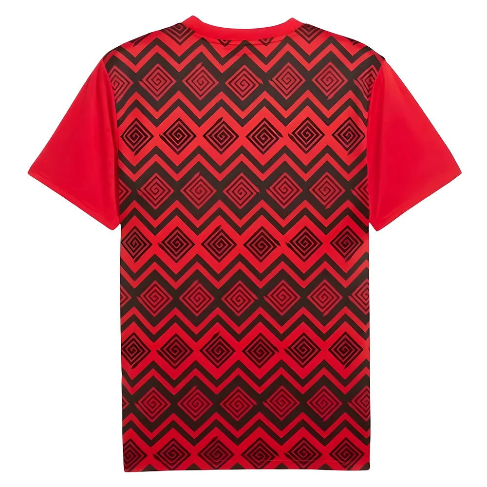 2024-2025 Egypt Prematch SS Jersey (Red) (Trezeguet 21)_4