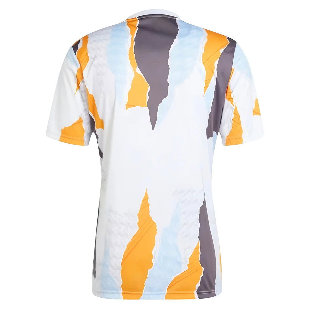 2024-2025 Real Madrid Pre-Match Shirt (White/Crew Orange) (Arda Guler 15)_4