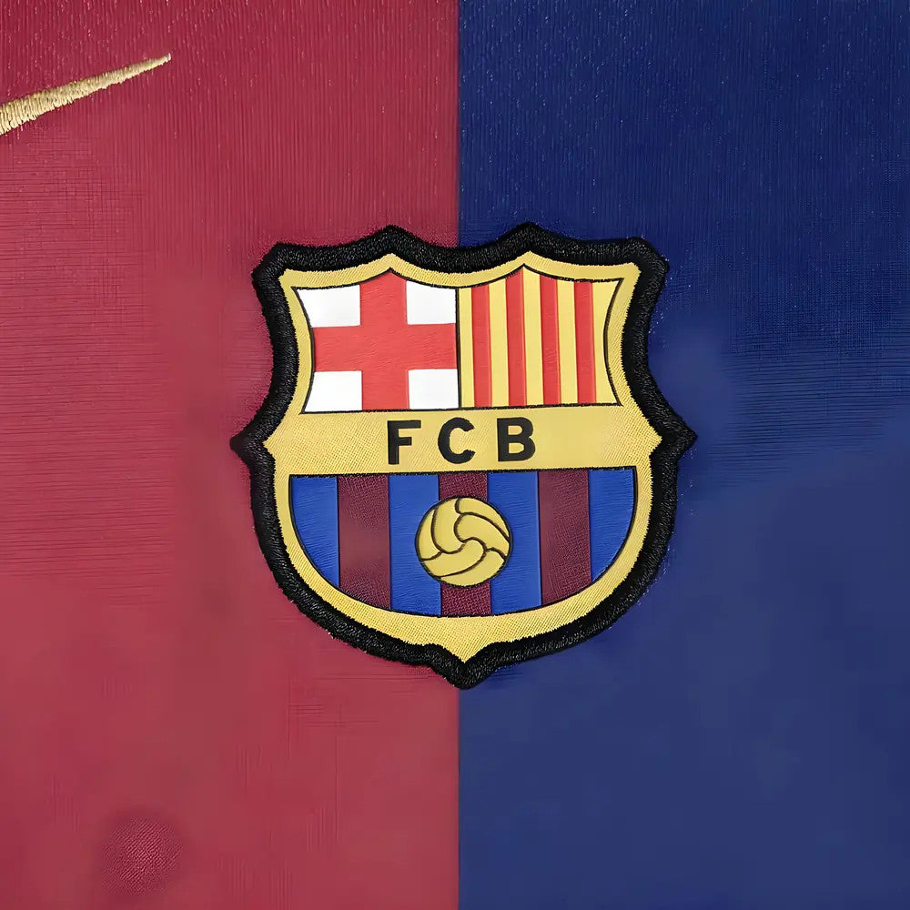 2024-2025 Barcelona Home Shirt (Sponsorless) - Kids_2