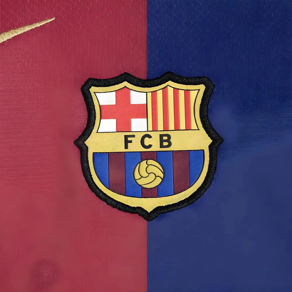 2024-2025 Barcelona Home Shirt (Sponsorless) - Kids (Cubarsi 33)_5