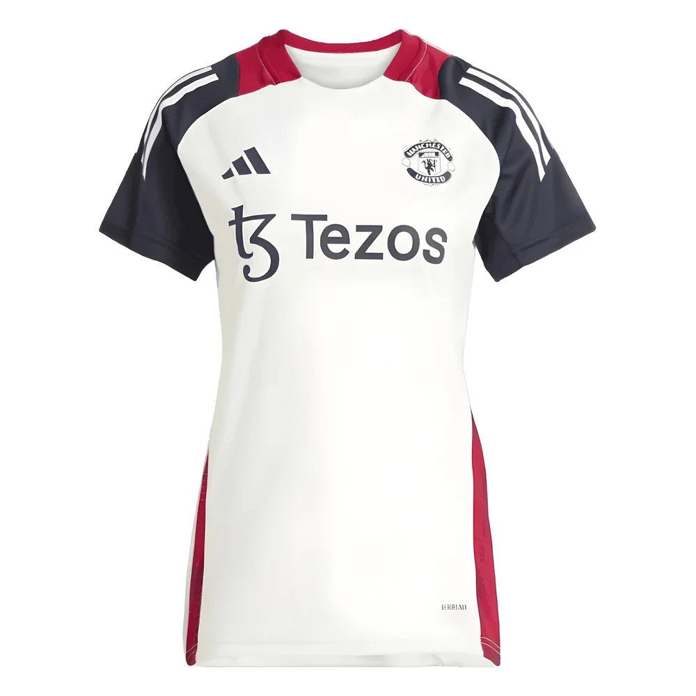 2025 Man Utd Training Jersey (Off White) - Womens (F.Fuso 13)_3