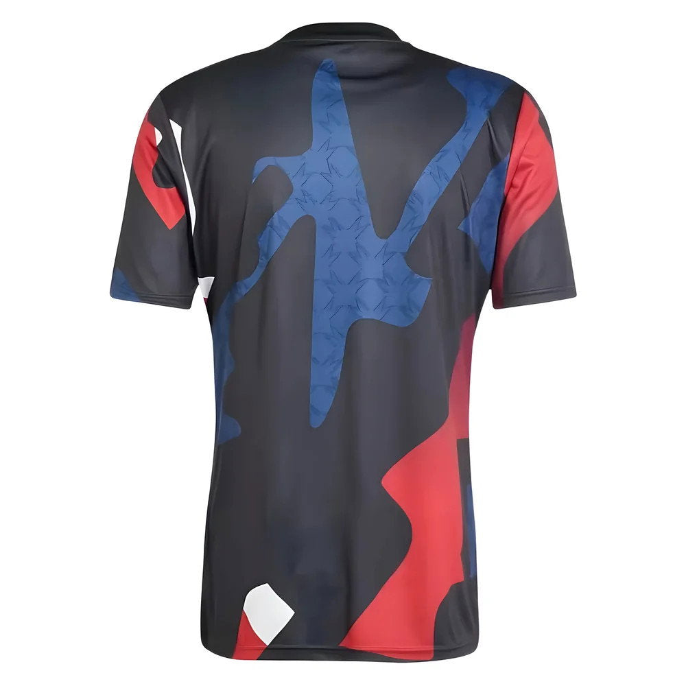 2024-2025 Man Utd Pre-Match Jersey (Black) (Cantona 7)_1