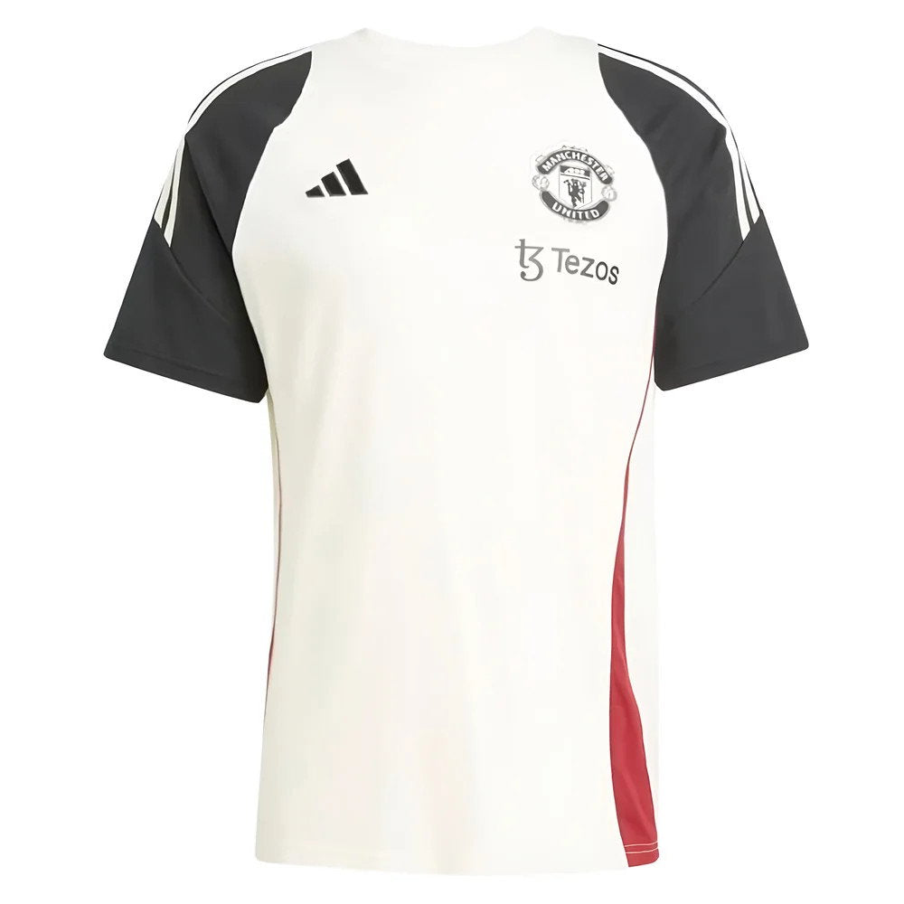 2024-2025 Man Utd Training Tee (Off White) (Charlton 9)_3