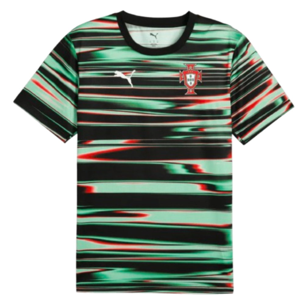 2025-2026 Portugal Prematch SS Jersey (Black) (Neto 25)_3