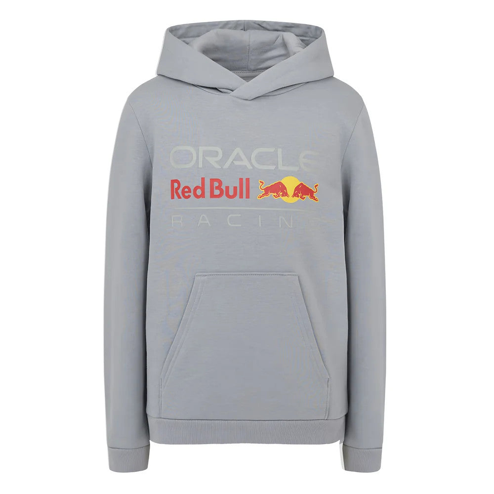 2025 Red Bull Racing Large Front Logo Hoodie (Grey)_0