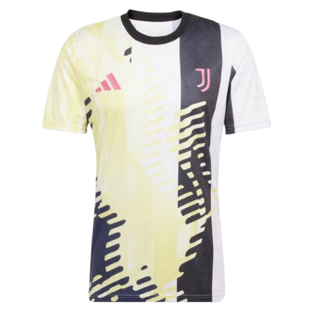 2025 Juventus Pre-Match Shirt (Yellow) (Chiellini 3)_3