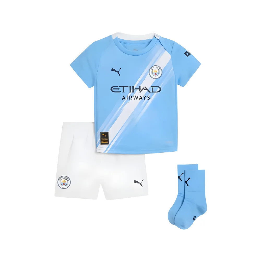 2025-2026 Man City Home Baby Kit_0