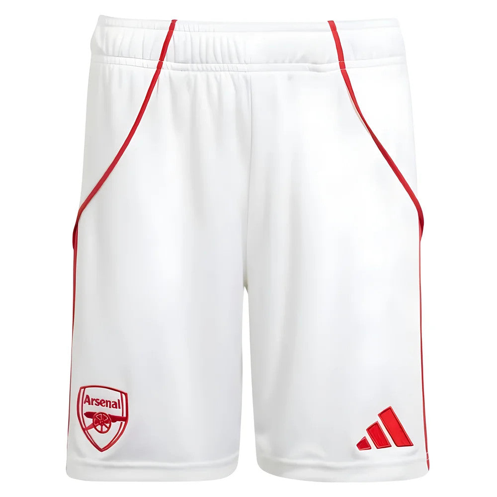2025-2026 Arsenal Home Shorts (White) - Kids_0