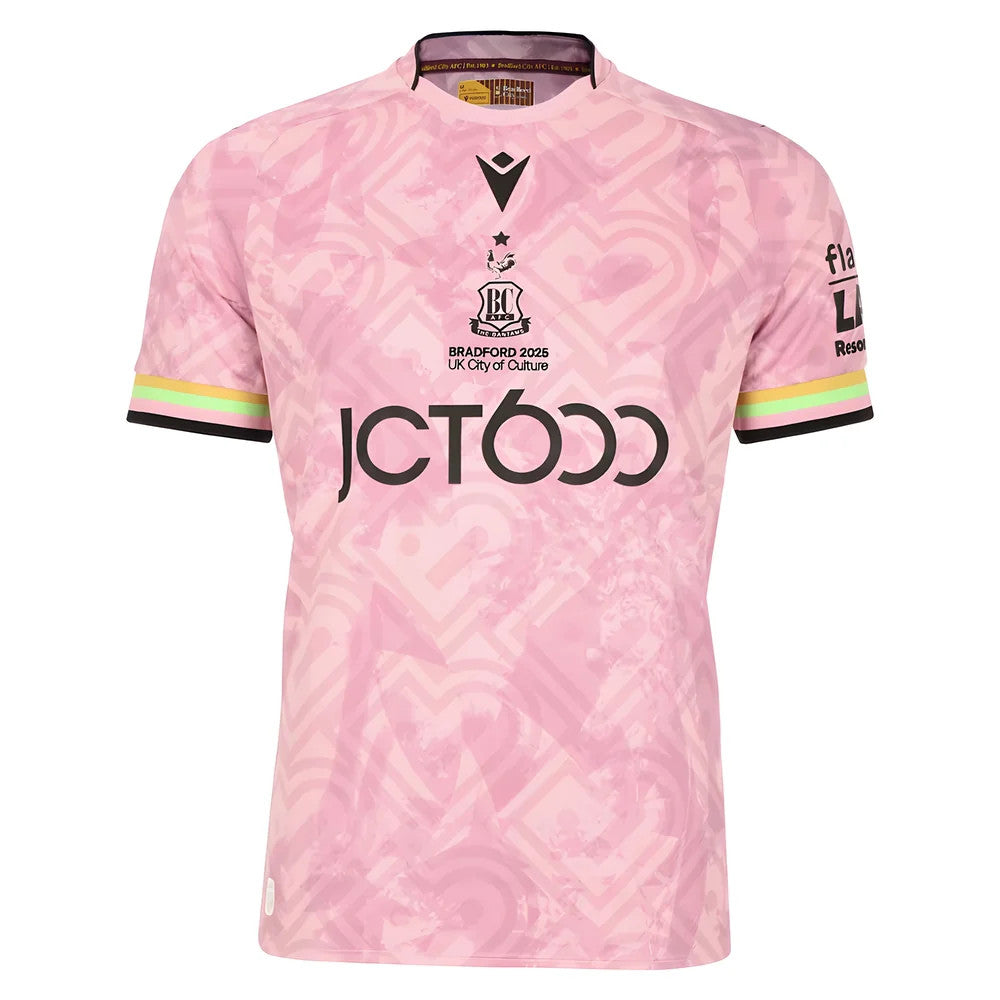 2025-2026 Bradford City Alternative Shirt (Pink)_0