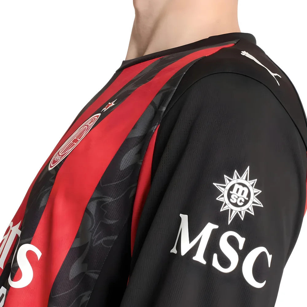 2025-2026 AC Milan Long Sleeve Home Shirt_1
