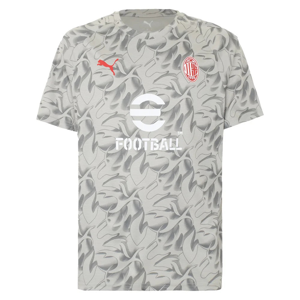 2025-2026 AC Milan Warm Up Jersey (Smokey Gray)_0
