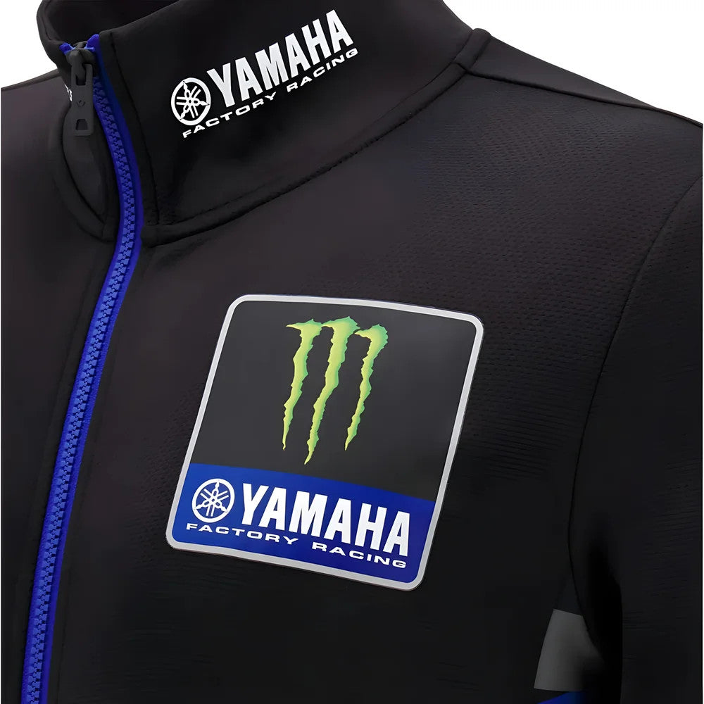 2025 Yamaha Racing Ath Team Full Zip Tech Sweat (Black)_1
