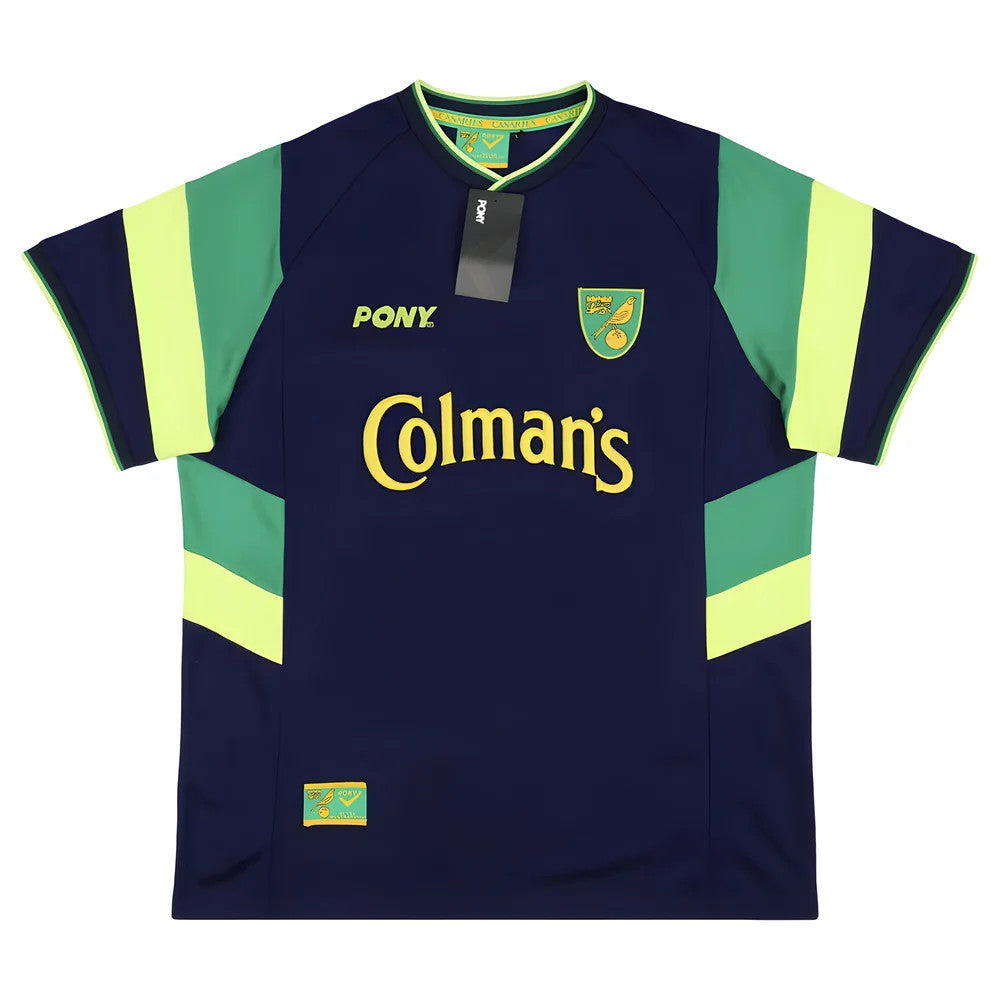 1997-1999 Norwich City Third Pony Retro Shirt_0