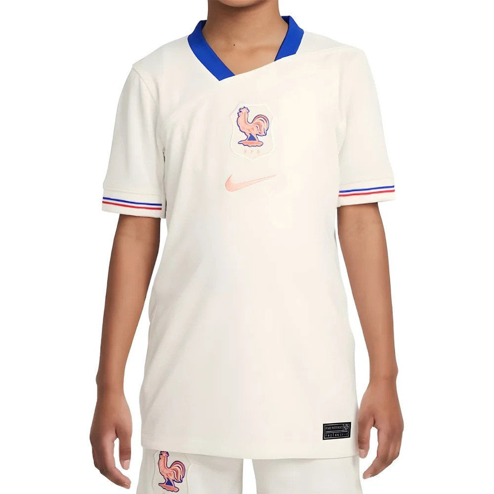 2025-2026 France Womens Team Away Shirt (Kids) (Malard 9)_2