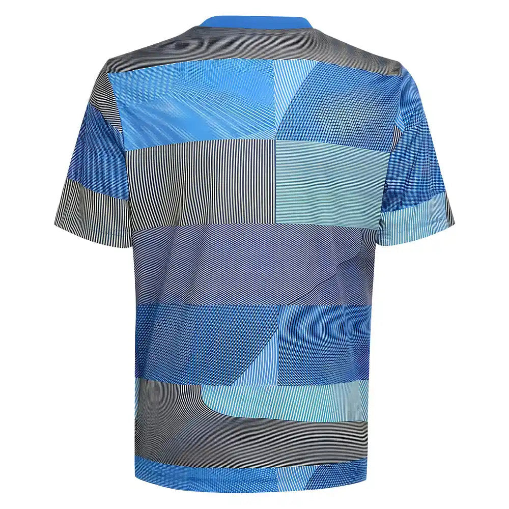 2025-2026 Real Madrid Pre-Match Shirt (Blue) - Kids_1