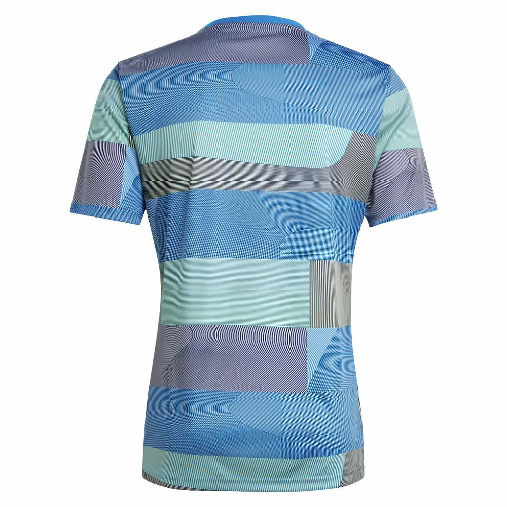 2025-2026 Real Madrid Pre-Match Shirt (Blue) (Sergio Ramos 4)_1