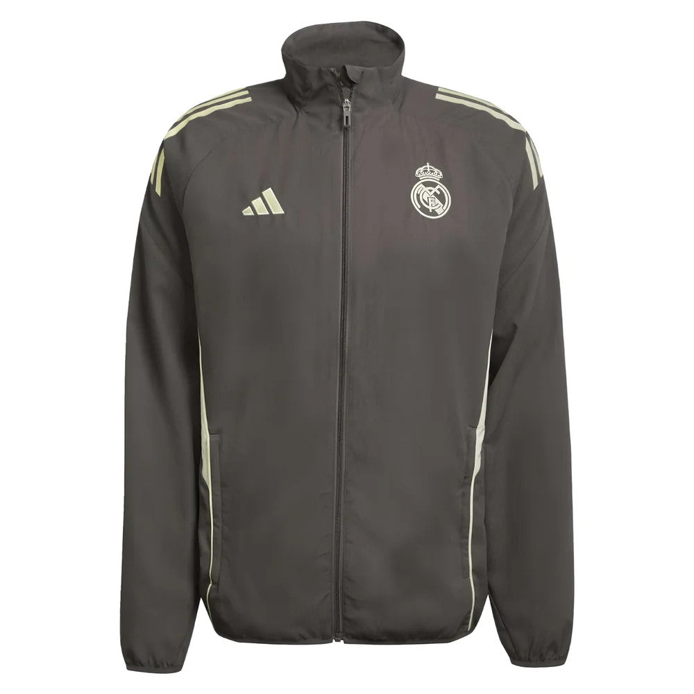 2025-2026 Real Madrid Presentation Jacket (Grey)_0