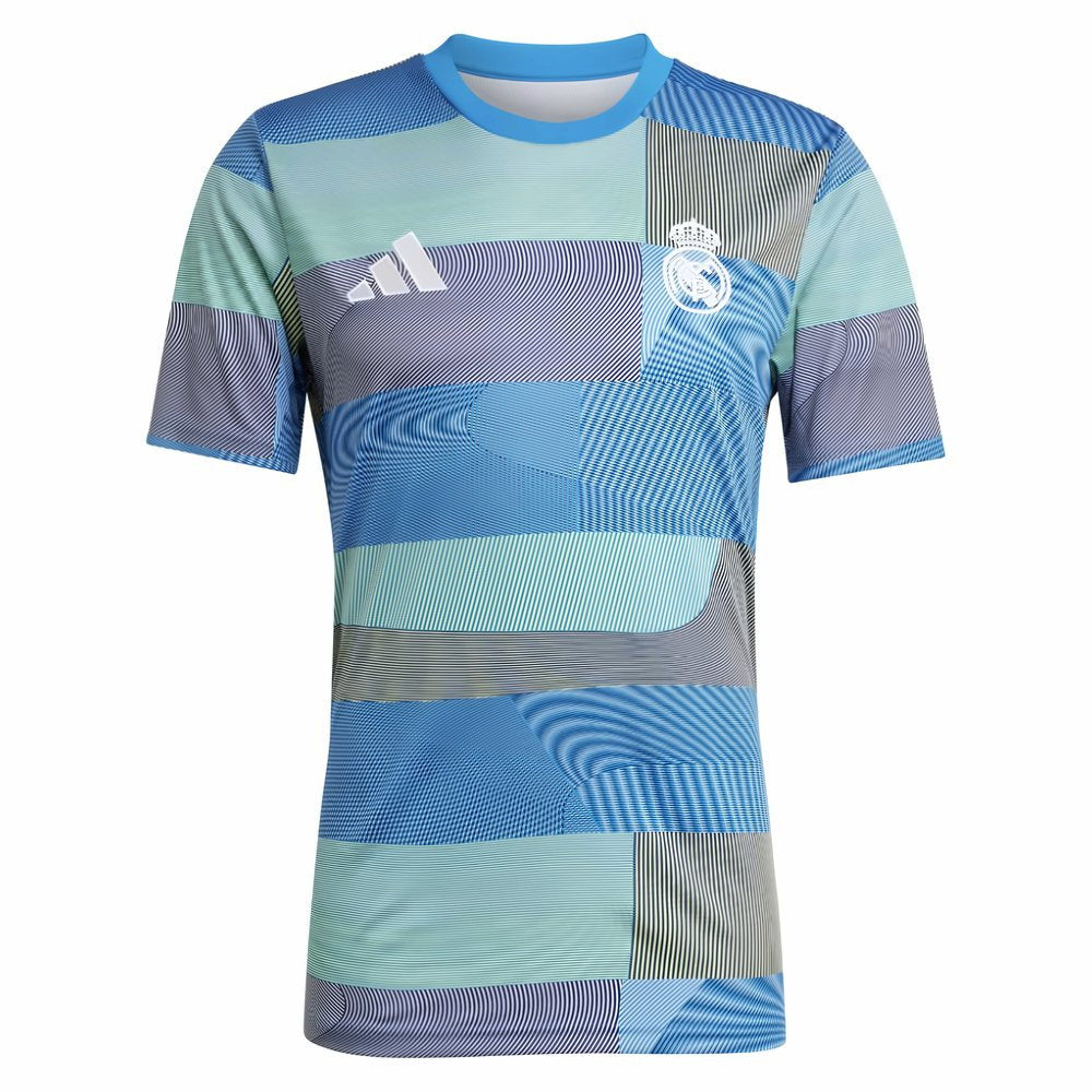 2025-2026 Real Madrid Pre-Match Shirt (Blue) (Kaka 8)_3