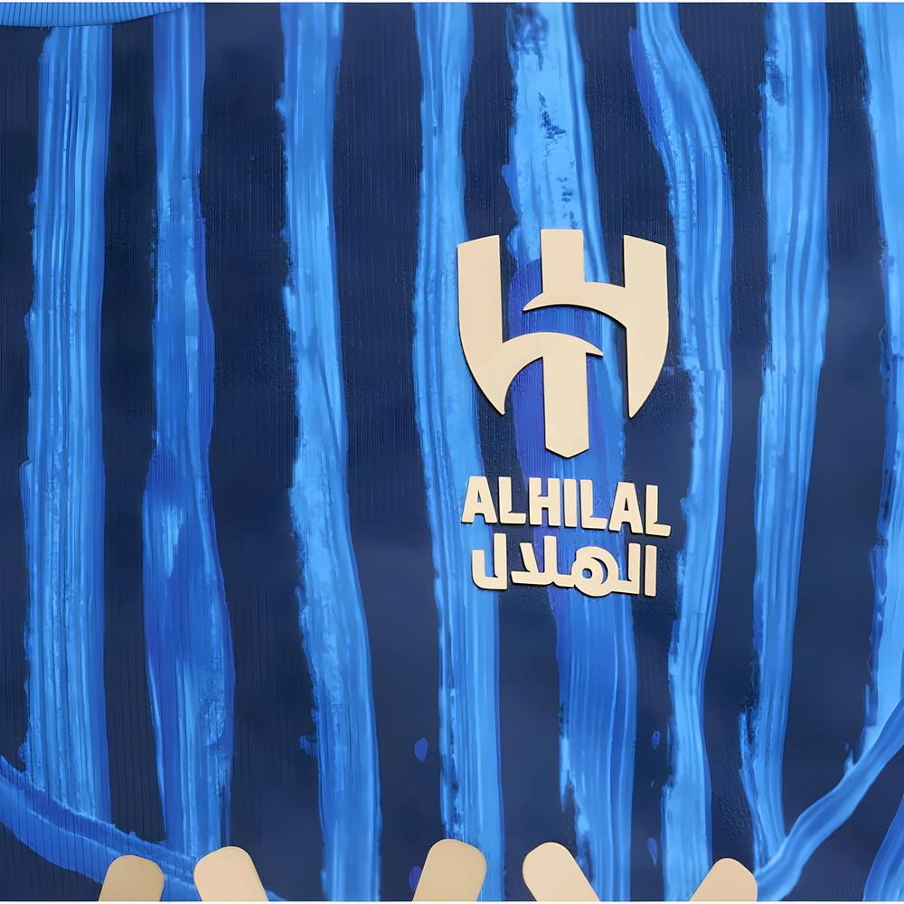 2025-2026 KIDSUPER x Al-Hilal Club World Cup Shirt (Blue) (Renan Lodi 6)_4