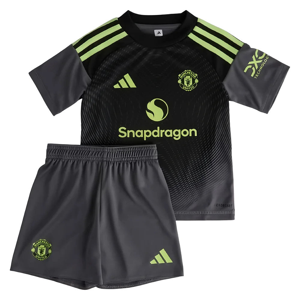2025-2026 Man Utd Home Goalkeeper Mini Kit_0