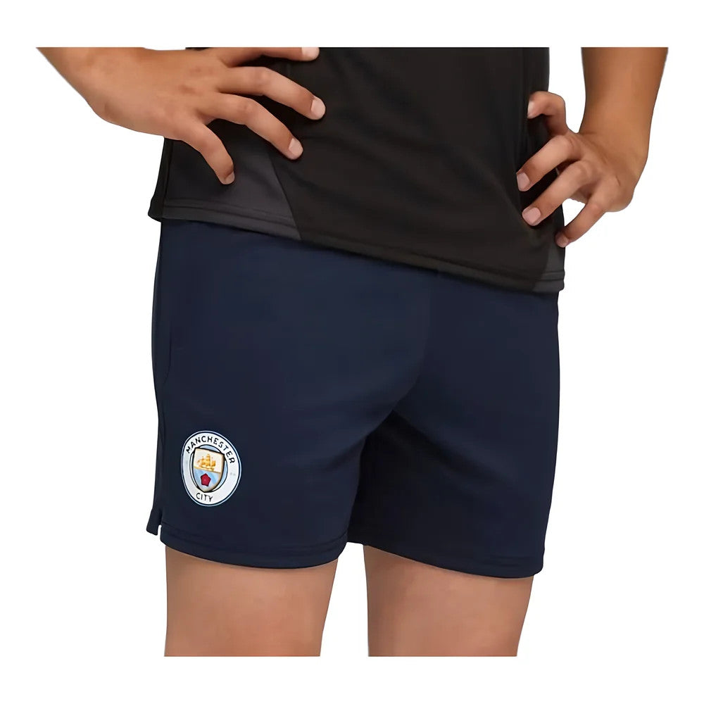 2025-2026 Man City Training Short w/pockets (Navy) - Kids_0