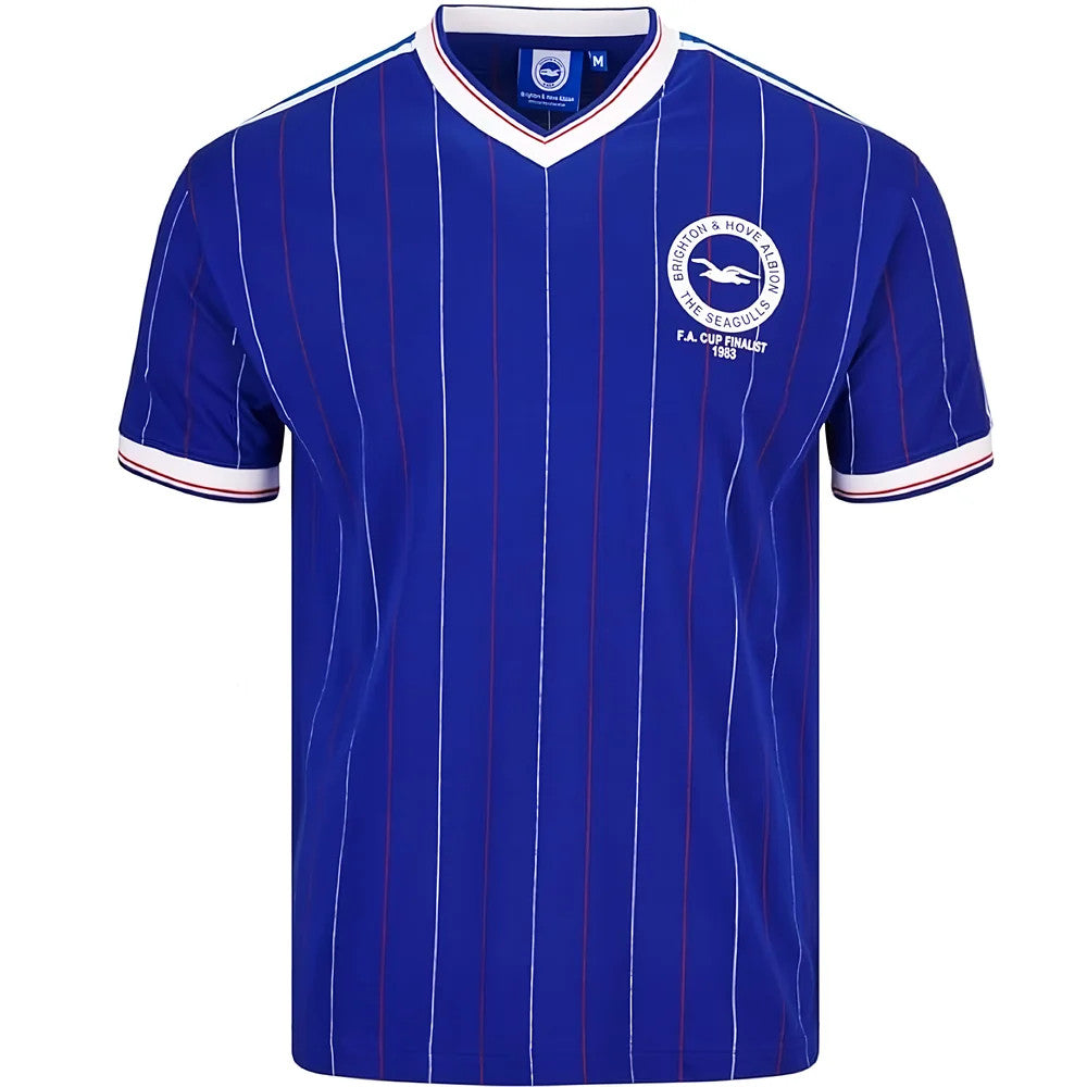 Score Draw Brighton And Hove Albion 1983 FA Cup Final Shirt (Case 7)_2