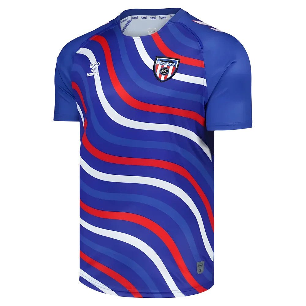 2025-2026 Sunderland Away Pre-Match Jersey (Blue)_0