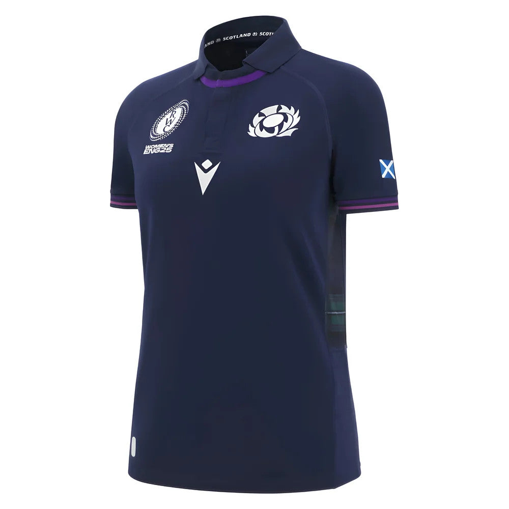 2025-2026 Scotland Home WRWC Poly Rugby Shirt (Womens)_0