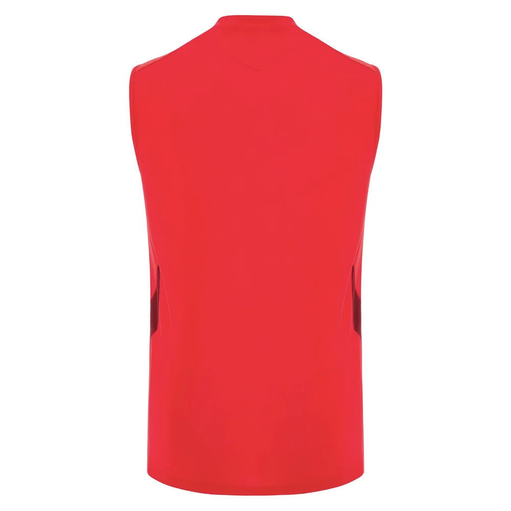 2025-2026 Wales Rugby Training Sleeveless Shirt (Red)_2