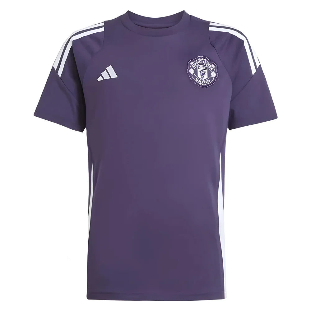 2025-2026 Man Utd Training Tee (Aurora Plum) - Kids_0