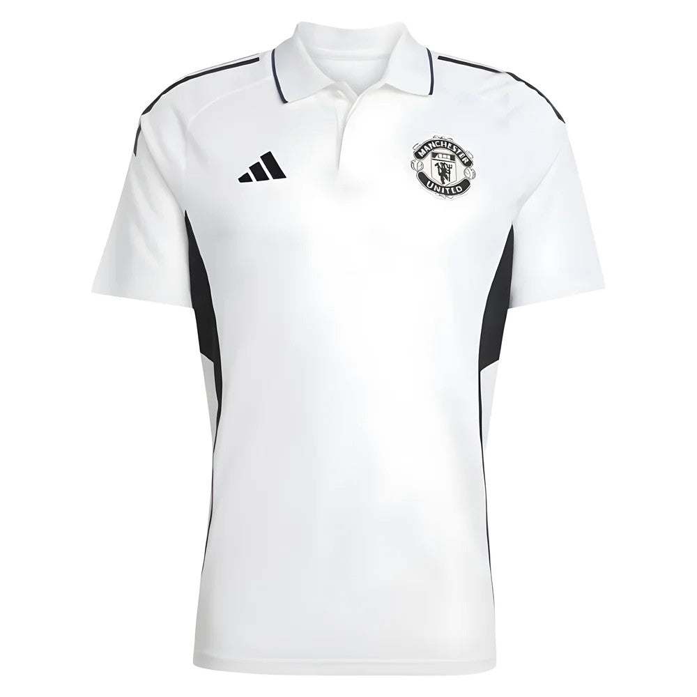2025-2026 Man Utd Polo Shirt (White)_0